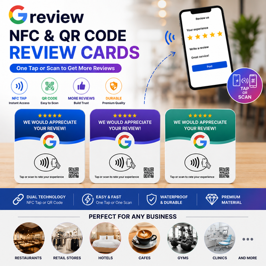 Greview™ NFC Review Card
