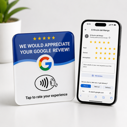 Greview™ NFC Review Card